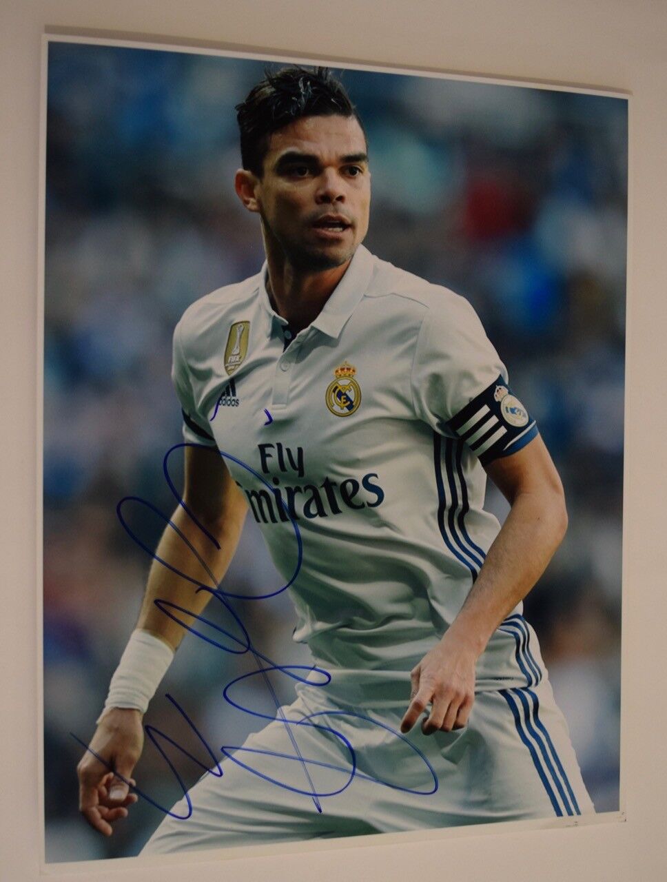 Pepe Signed Autographed 11x14 Photo Poster painting REAL MADRID Portugal World Cup COA AB