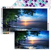 2pcs(70*40cm)Landscape - Full Round Drill Diamond Painting