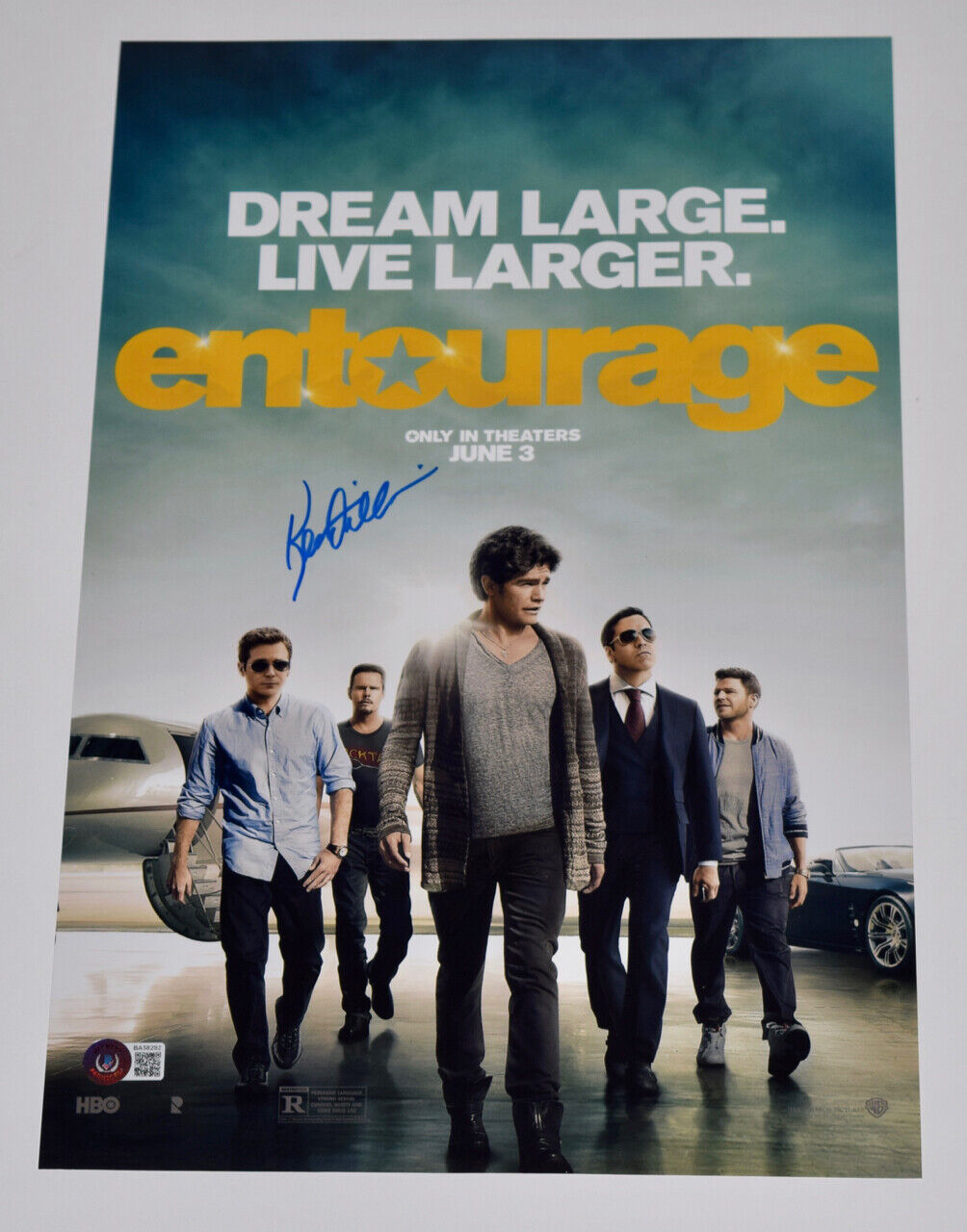 Kevin Dillon Signed Autographed 11x17 Movie Poster Photo Poster painting Entourage Beckett COA