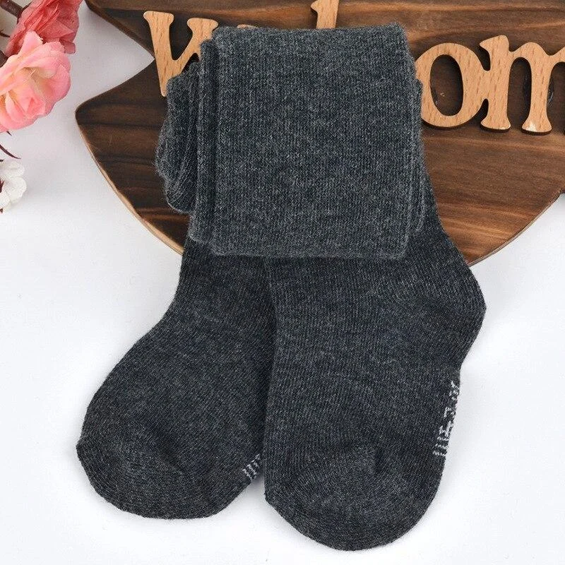 YWHUANSEN 0 to 24M Spring Autumn Girls Tights Solid Color Collant For Infants Multi Color Tights for Boys Newborn Baby Pantyhose