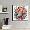 Diamond Painting-DIY Crystal Rhinestone Flower Rooster