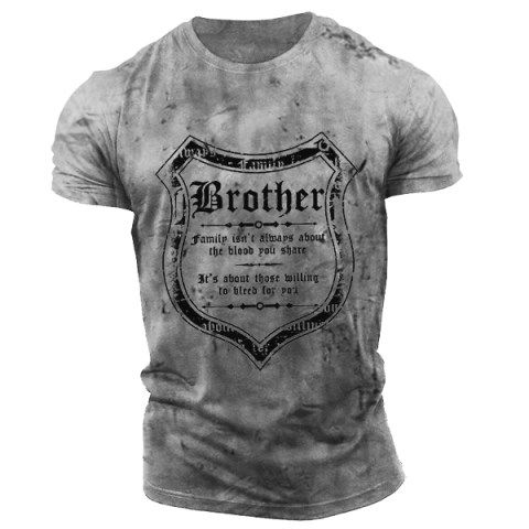 3D Print Quick Dry Retro Vintage Printed T-shirt CLXXXV tacday