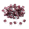 100 Pack Auto Fuses 40 AMP APM/ATM 32V Mini Blade Style Fuses 40A Short Circuit Protection Car Fuse (40 AMP)