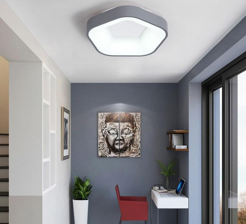 Nordic LED Ceiling Lights For Bedroom Kitchen Post Modern Lighting Ceiling Lamp Dimmable With Remote Creative Living Room Light