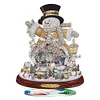 DIY Christmas Snowman Diamond Painting Desktop Ornaments