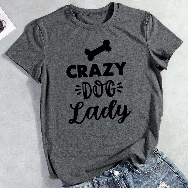 Crazy Dog Lady T-Shirt-012909-CB