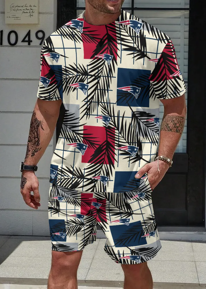 New England Patriots Limited Edition Top And Shorts Two-Piece Suits