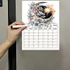 Mondblumenkalender - 5d DIY Handwerk Aufkleber Magnet