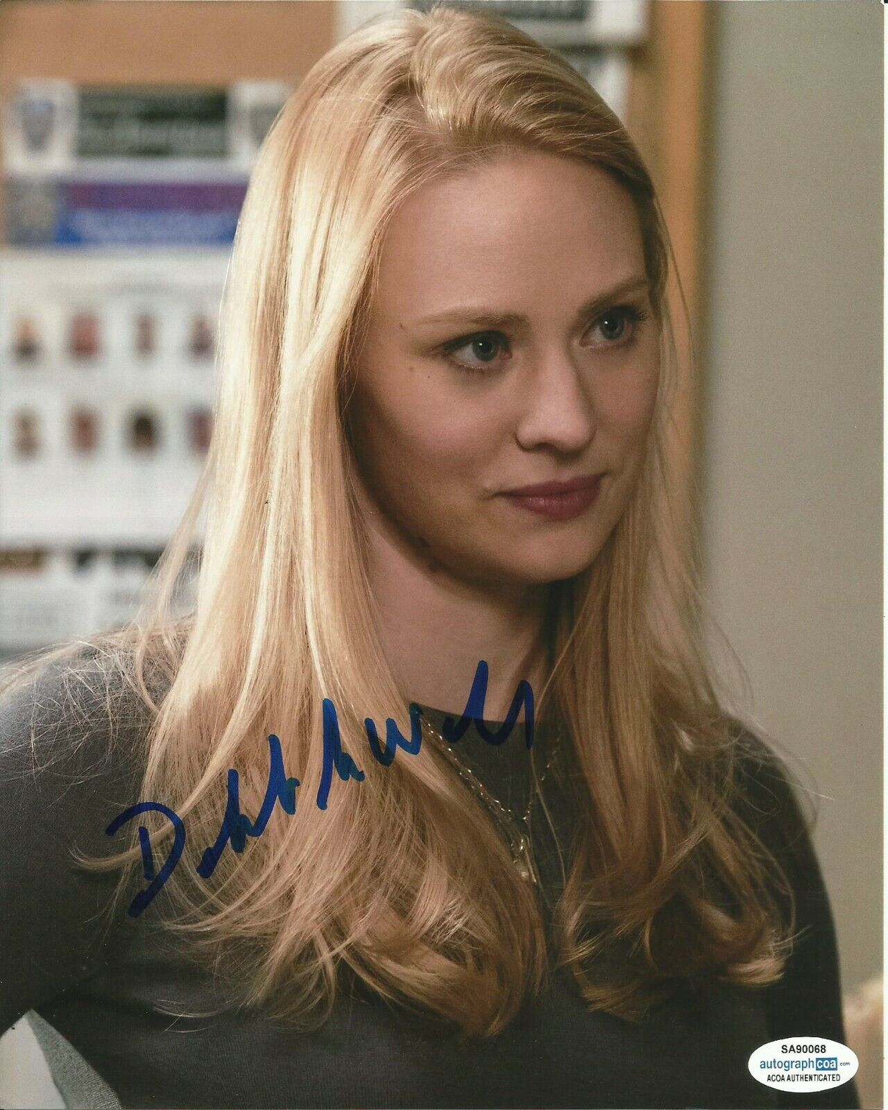 DEBORAH ANN WOLL SIGNED SEXY DAREDEVIL Photo Poster painting UACC REG 242 (1) ALSO ACOA CERTIFIE