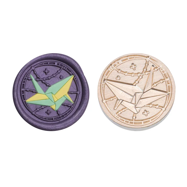 Diy Fire Lacquer Round Sealing Wax Stamp Head 25Mm gbfke