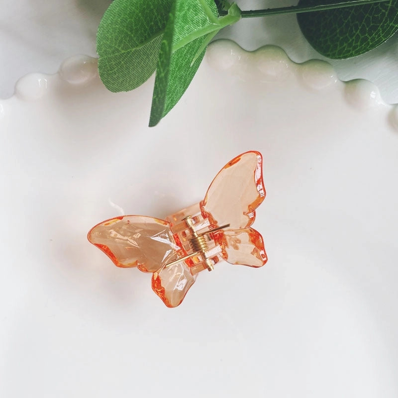 Fashion Butterfly Plastic Hair Claws 1 Piece