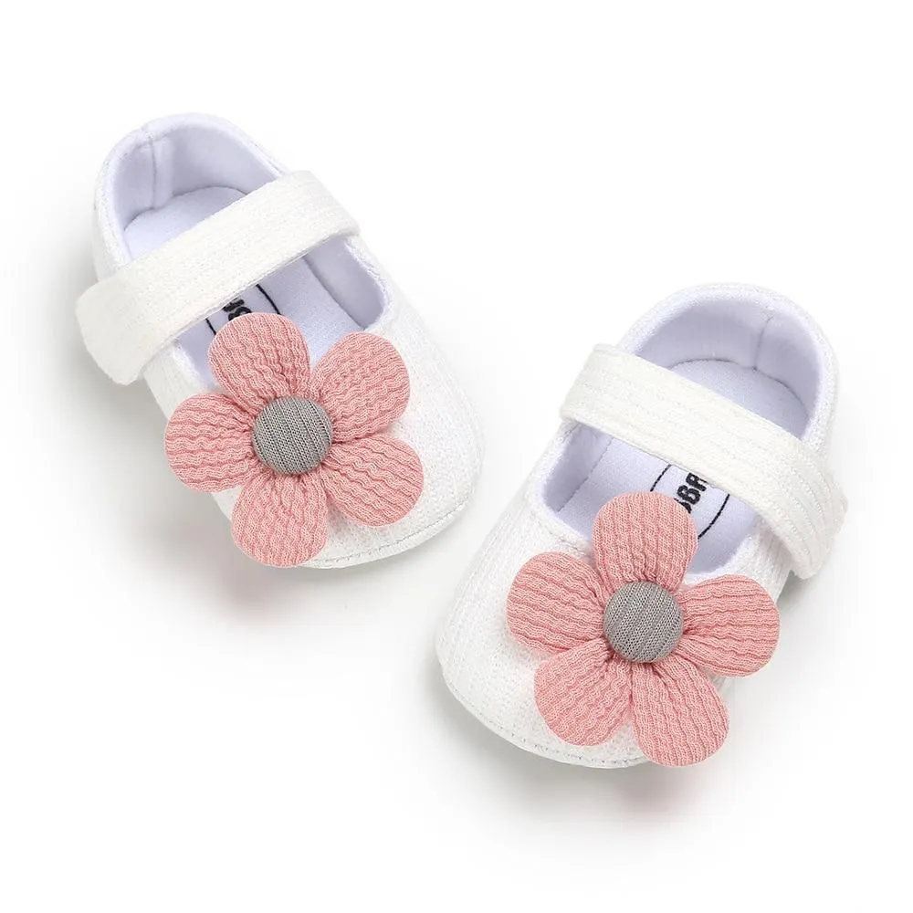 2019 Baby First Walkers Clothing Kids Infant Newborn Baby Boy Girl Unisex Soft Sole Crib Shoes Flower Cotton Prewalker Shoes
