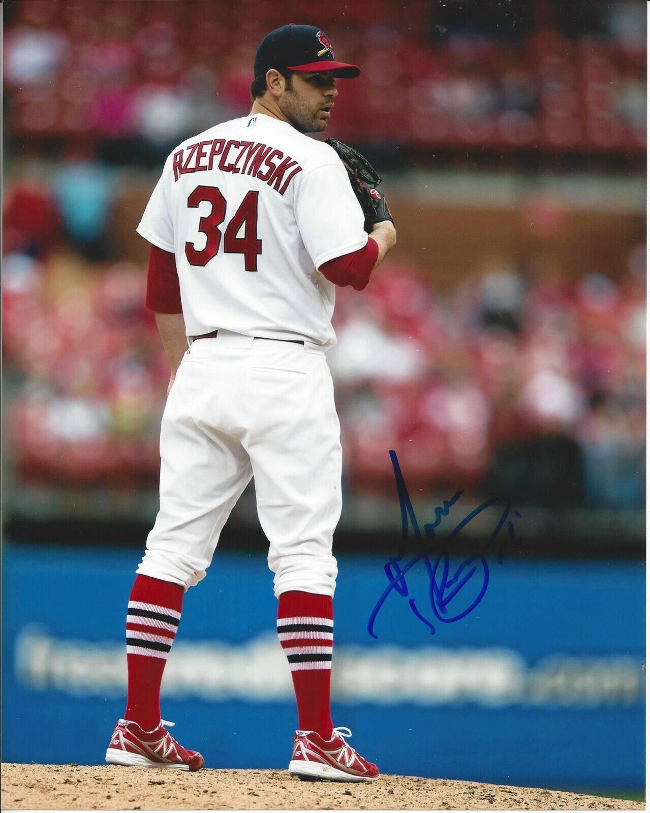 Marc Rzepczynski autographed 8x10 St. Louis Cardinals#S568