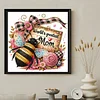 Diamond Painting-DIY Crystal Rhinestone Mother's Day Bee