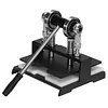 [US Local Warehouse] Table Tennis Racket Rubber Cutting Machine Precision Table Tennis Rubber Cutter Double Roller Bearing Design with 8mm Thickness Base Plate Effortless Edge Trimming Pasting for Ping Pong Bat