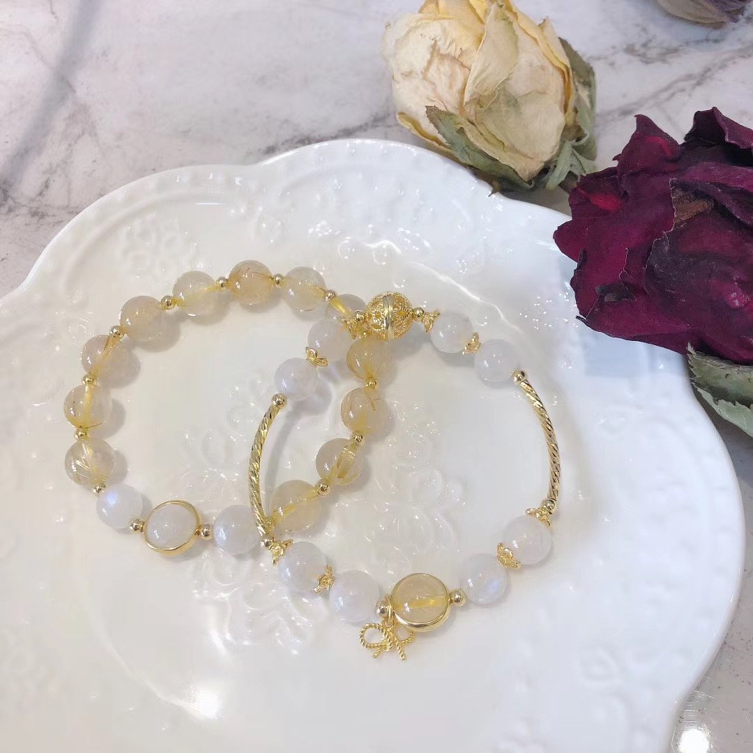 Mixed gemstone bracelets #2002