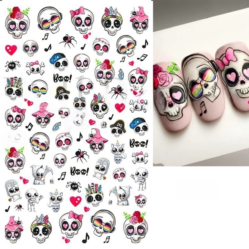 Cute Cartoon Pvc Nail Patches 1 Set