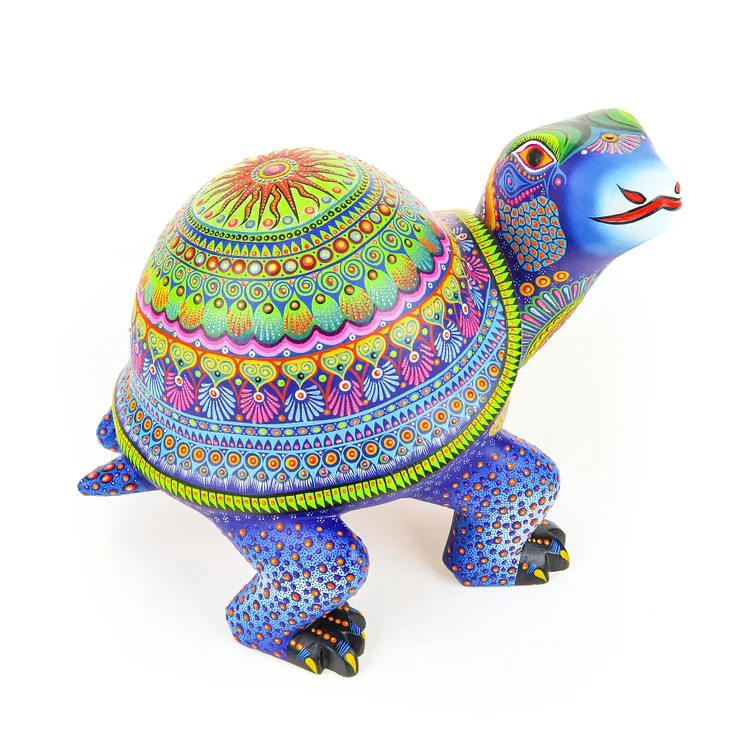 Adorable Turtle - Oaxacan Alebrije Wood Carving