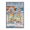 Winter Story -14CT Stamped Cross Stitch Kit(34*50cm)