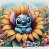 Sunflower Stitch - 11CT Stamped Cross Stitch - 40*40cm