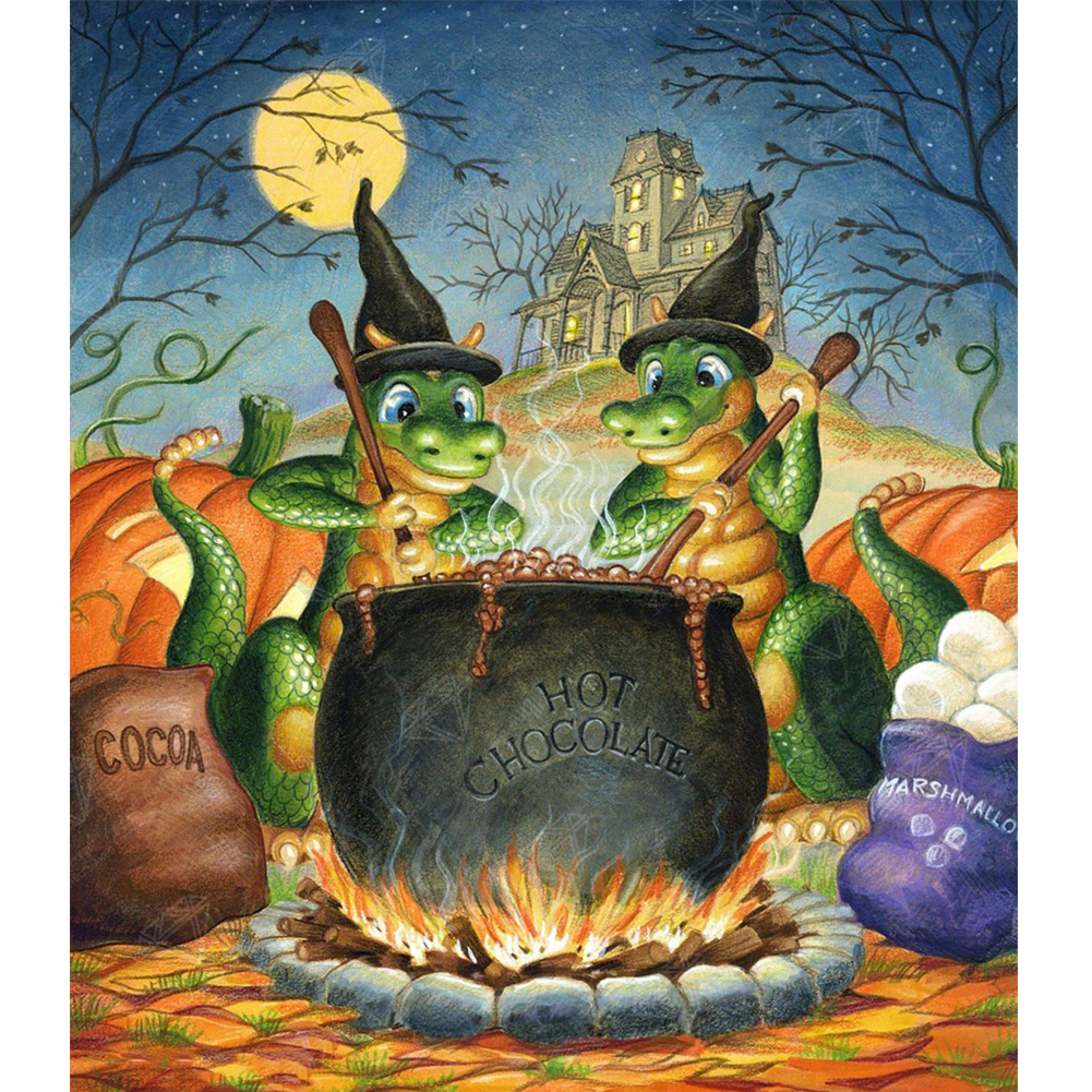 

Dragon Chef - Round Drill Diamond Painting - 35*40CM, 501 Original