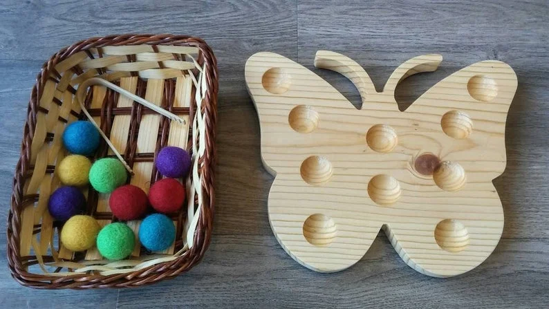 Montessori Toys Ten Frame Fine Motor Ten Frame Math