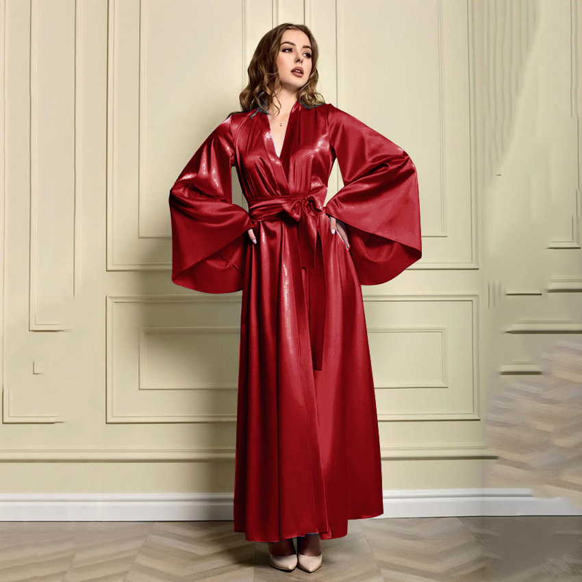 Luxury Silk Robe Women 22 Momme Mulberry Silk Floor Length Bridal Wear REAL SILK LIFE
