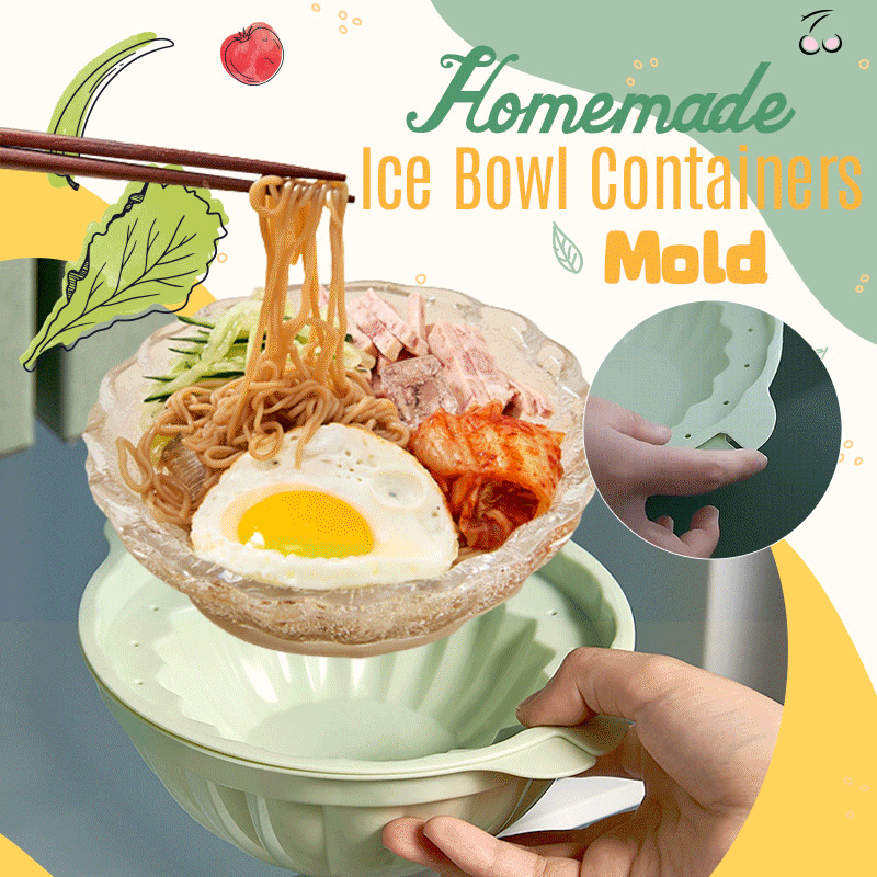 Homemade Ice Bowl Containers Mold
