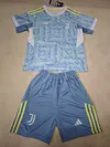 Joyfball 2025/2026 Kids Size Juventus Away Soccer Jersey 1:1 Thai Quality