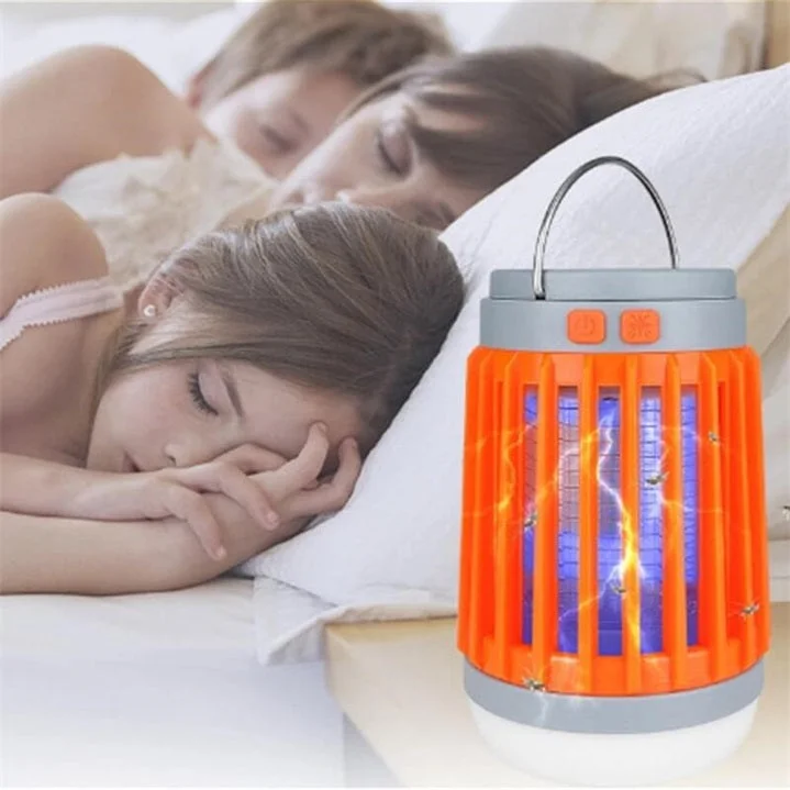 Buzz Blast Pro Mosquito Trap Powered Lamp That Repels Mosquitoes Instantly