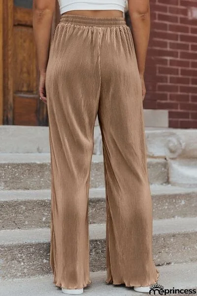 Tied Wide Leg Pants