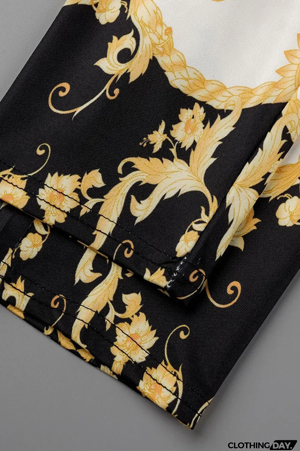 Black Fashion Casual Print Patchwork Backless O Neck Sleeveless Two Pieces