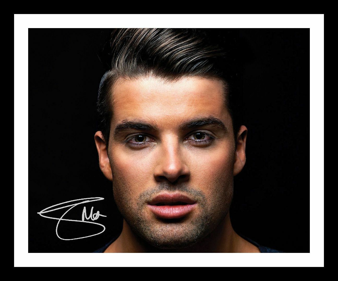 Joe McElderry Autograph Signed & Framed Photo Poster painting 1