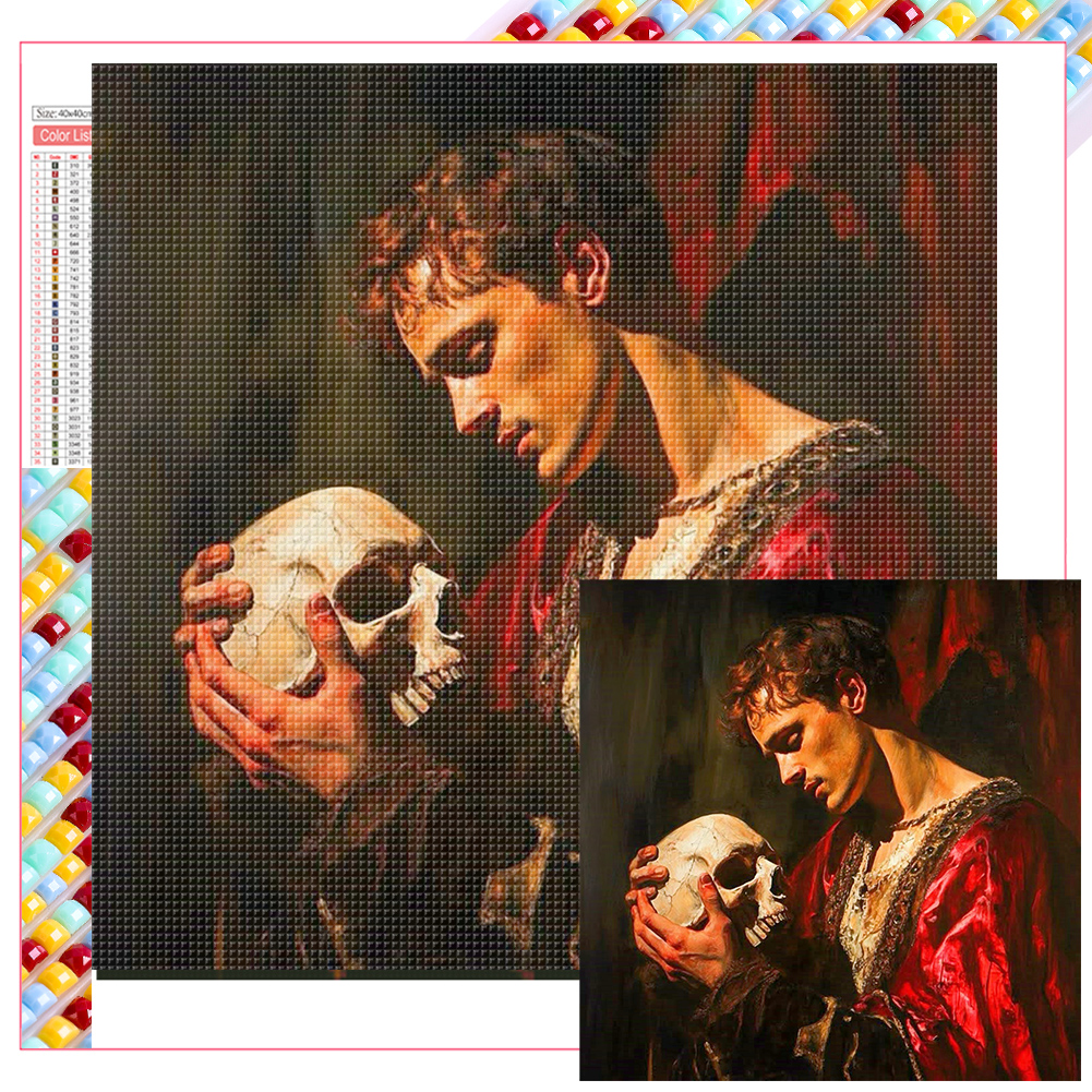 Hamlet 40*40cm(picture) full square drill diamond painting