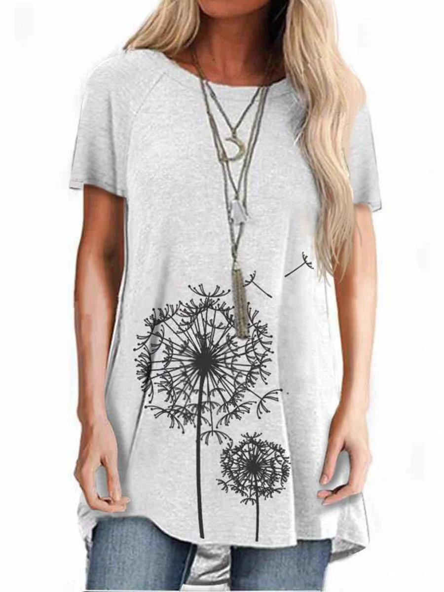 Short Sleeves Printed T-shirt