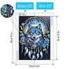 (US Only)Wolf - Diamond Painting - Partial Special Shaped Drill (Canvas|30*40cm)