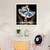 (Counted/Stamped)Ballet Alice Silhouette-11CT Cross Stitch 40*40cm