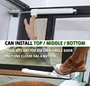 Smooth Dual Door Closer System Touch button hold open function and smooth closing action