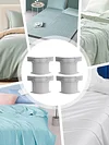 4PCS Invisible Bed Sheet Fastener Multifunctional Bedsheet Corner Tightener Clip
