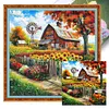 Farm Cottage-11CT Stamped Cross Stitch 45*45cm/17.72*17.72in tapestrymarket