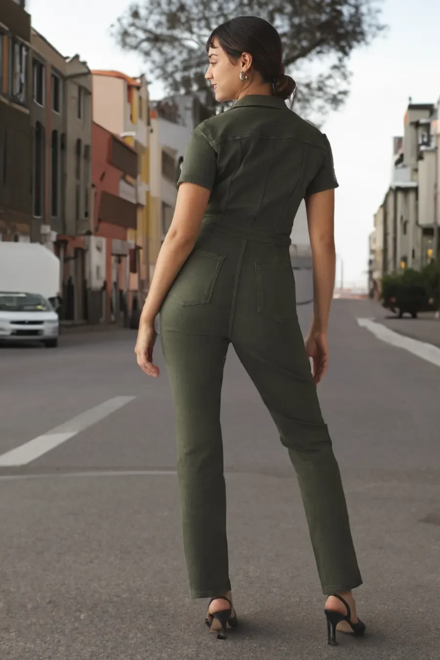 Fashion Denim Jumpsuit (Buy 2 Free Shipping)