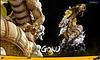 S+ & S- Scale Dragon Fist Super Saiyan 3 Son Goku with LED - Dragon Ball Resin Statue - Du-Studio
