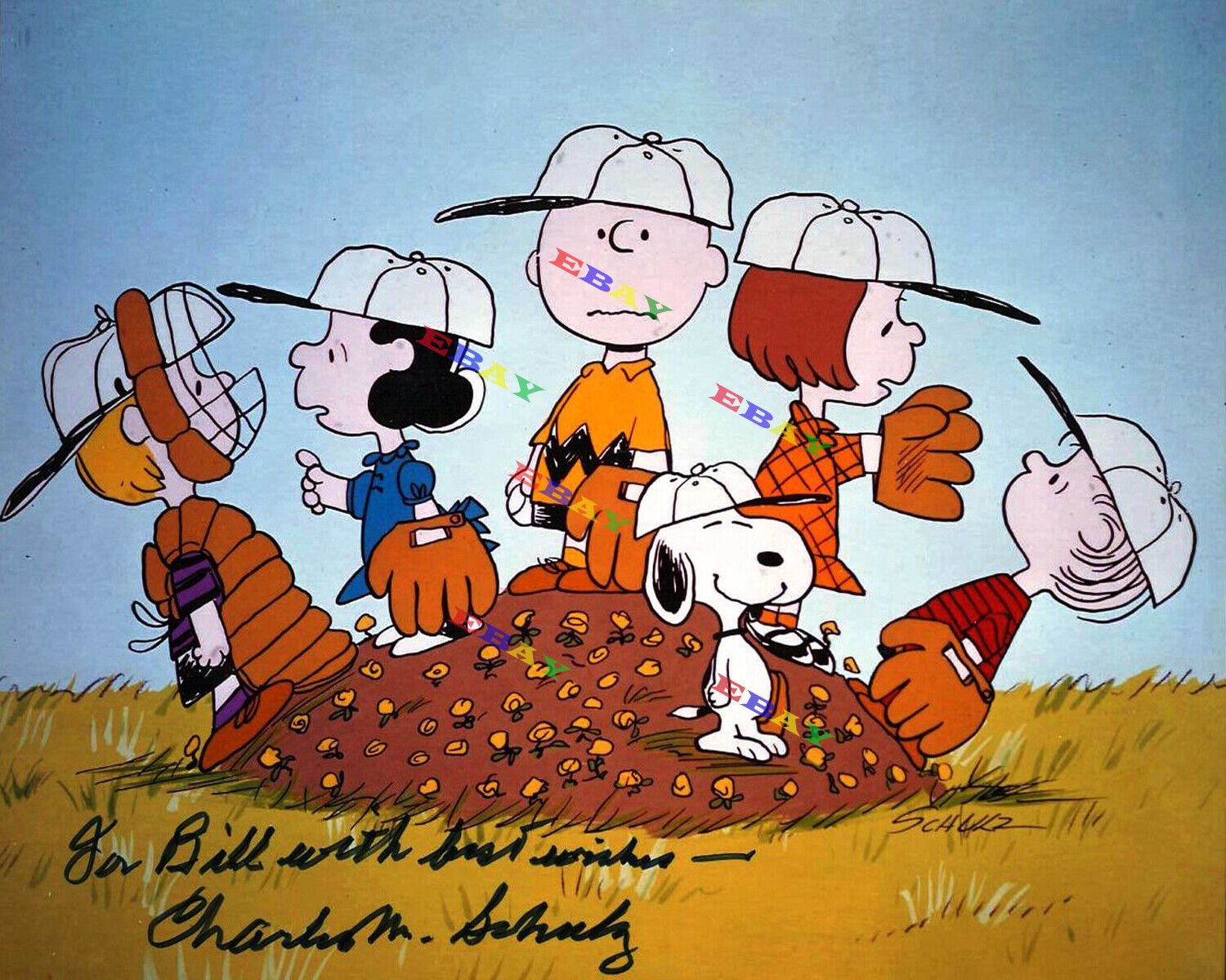 Charles Schulz AUTOGRAPHED Signed 8x10 Photo Poster painting REPRINT