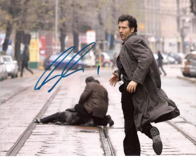 CLIVE OWEN SIGNED AUTOGRAPHED 8x10 Photo Poster painting COA INSIDE MAN