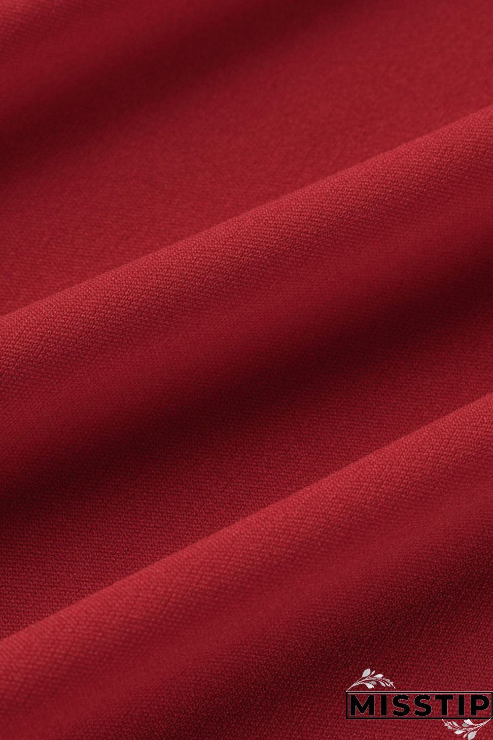 Red Casual Solid Patchwork Pocket Buckle Dresses