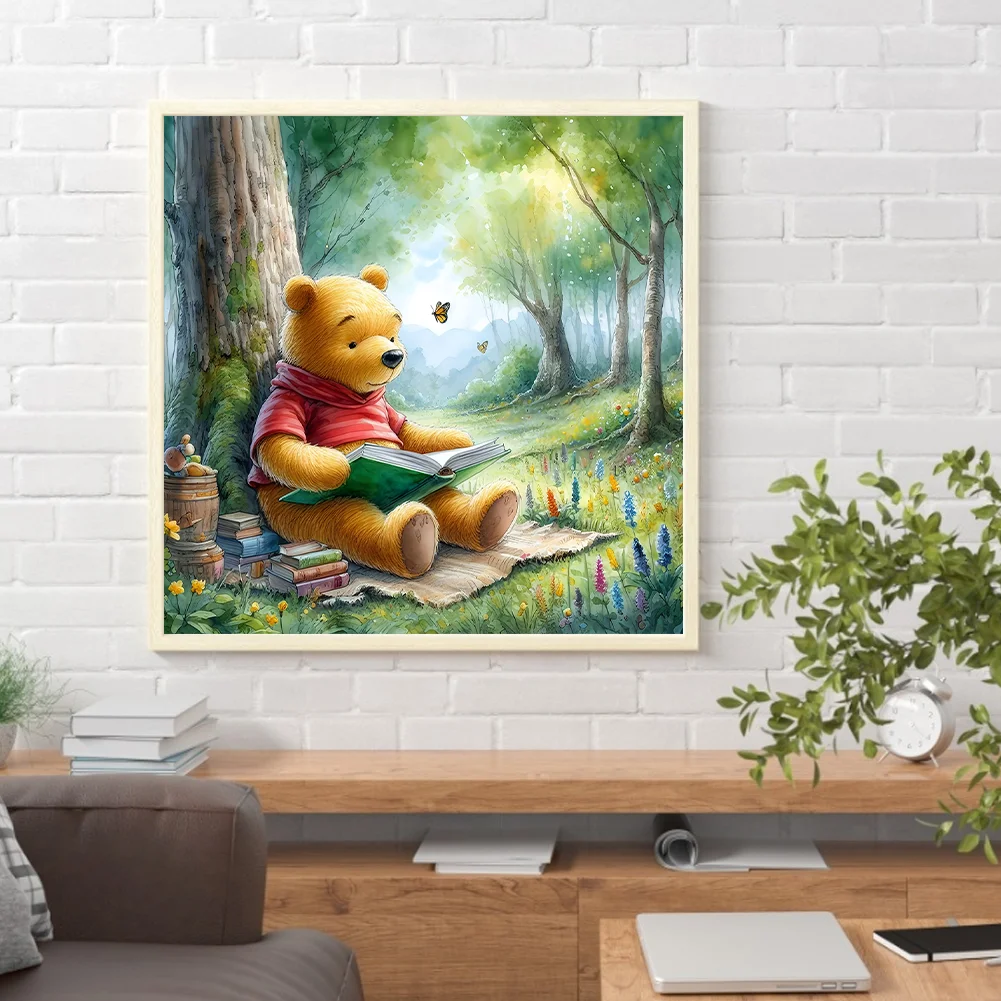 Diamond Painting - Full Round Drill - Winnie the Pooh(Canvas|40*40cm)