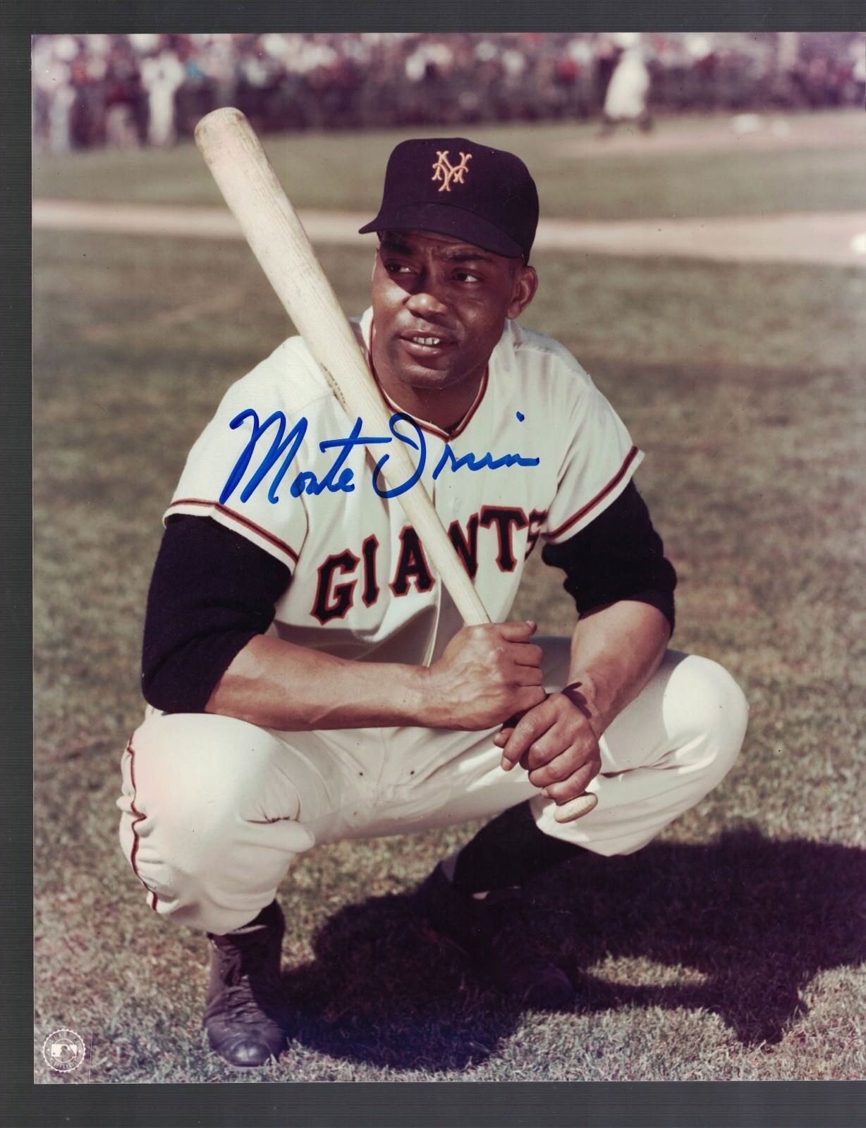 Monte Irvin New York Giants Baseball HOF Signed 8 x 10