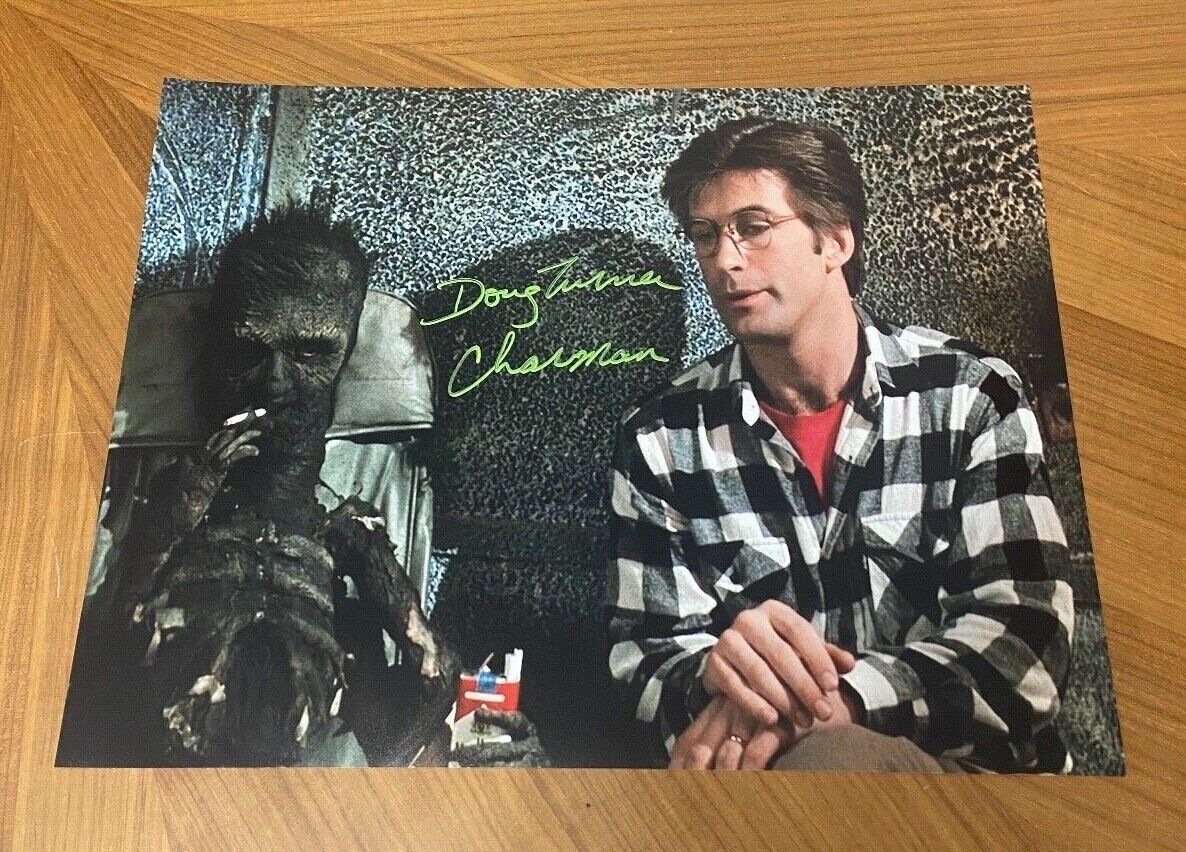 * DOUG TURNER * signed 11x14 Photo Poster painting * CHARMAN * BEETLEJUICE * PROOF * 6