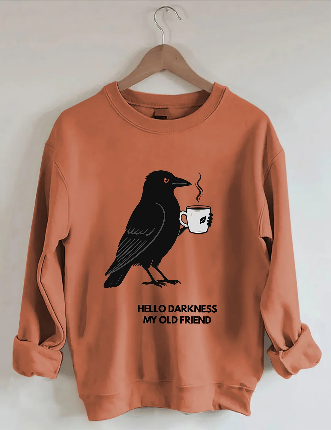 Halloween Crow Sweatshirt