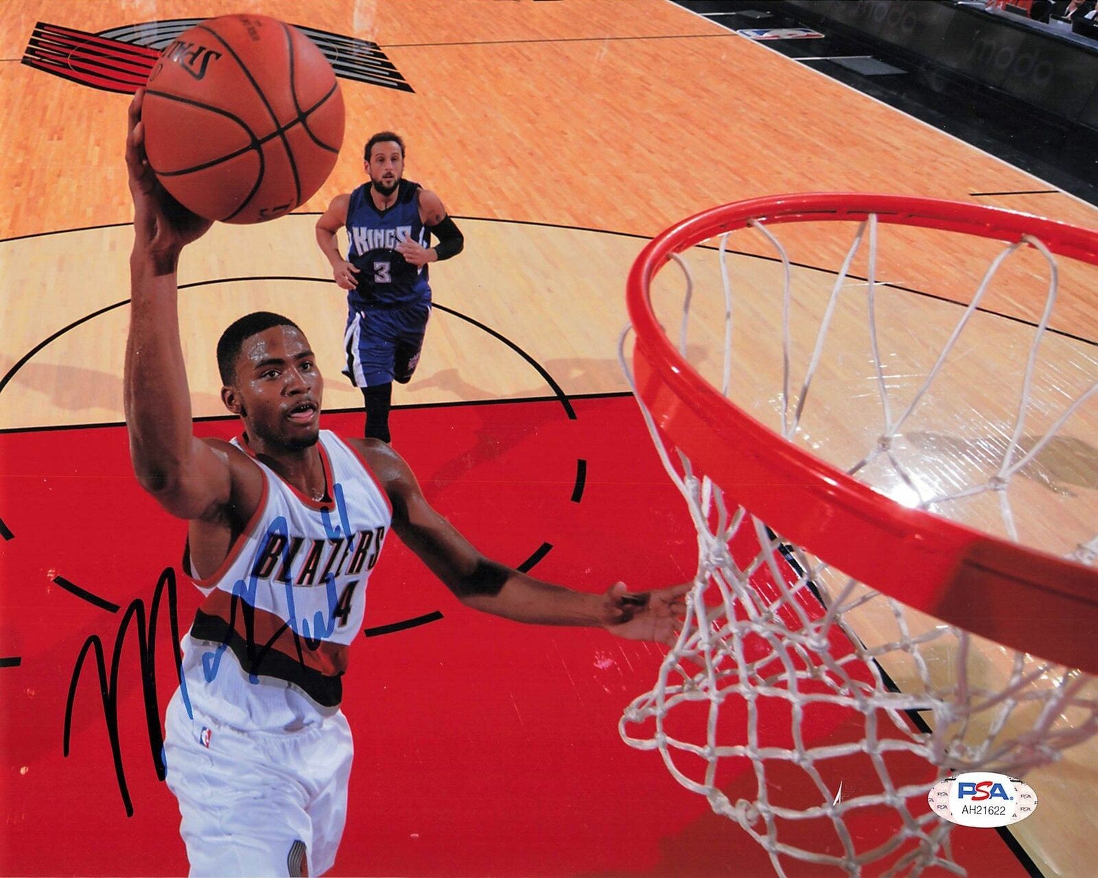 Maurice Harkless signed 8x10 Photo Poster painting PSA/DNA Portland Trailblazers Autographed